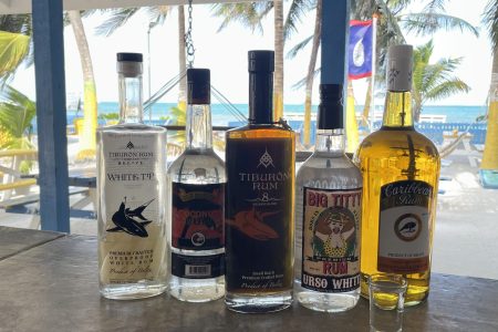 Belize Rum Tasting at Bender’s Beach Bar